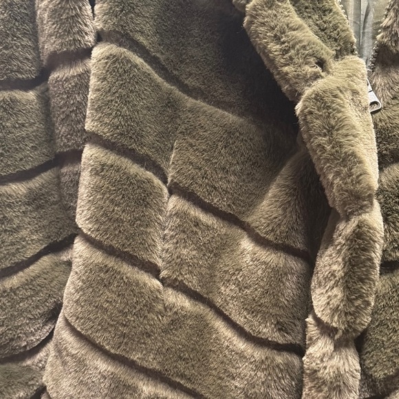 Ci Sono Green Teddy Jacket Quilted Insulated outerwear collection nwot - Picture 8 of 10